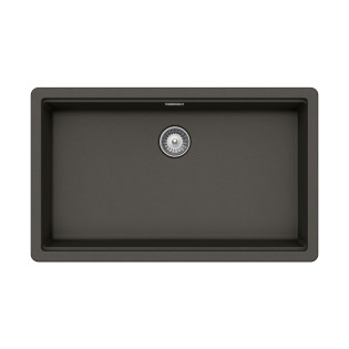 حوض مطبخ كوارتز شوك بروكلين 75 × 45.5 سم اسفلت