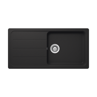 حوض مطبخ كوارتز شوك فورمهاوس 50× 100 سم اونيكس