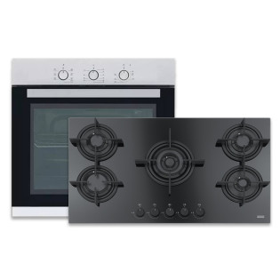 Franke Built-In Gas Oven 60 cm and Gas Hob 5 Burners 90cm