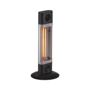 Veito Carbon Infrared Heater 1200 Watt Black