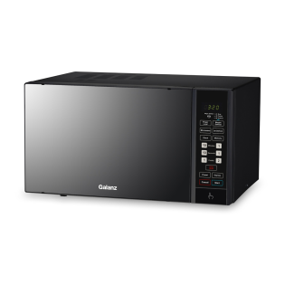 Galanz Freestanding Microwave with Grill 25 Liter Black