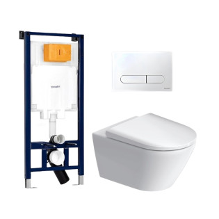 Duravit De-neo Toilet Set with Flush Tank