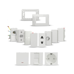 Schneider New Unica Finishing Bundle 200 M - 641 Pcs