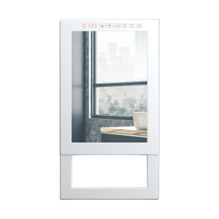 دفاية حمام حائطية راديا لايت 1800 وات أبيض لامع