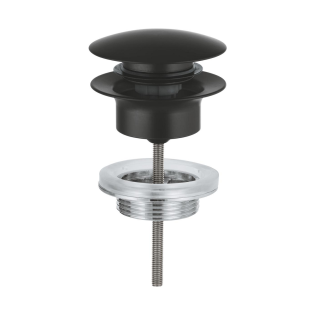 طابق حوض جروهي اسود مطفى