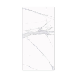 بورسلين 60×120 سم بيرويا  ابيض×رمادي