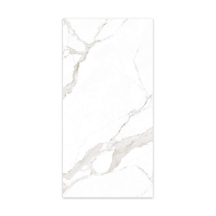 بورسلين 60×120 سم بيرويا ابيض×رمادي