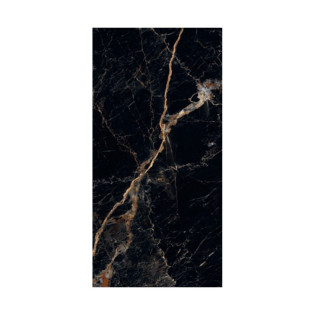 بورسلين بيرويا 60×120 سم اسود×دهبي