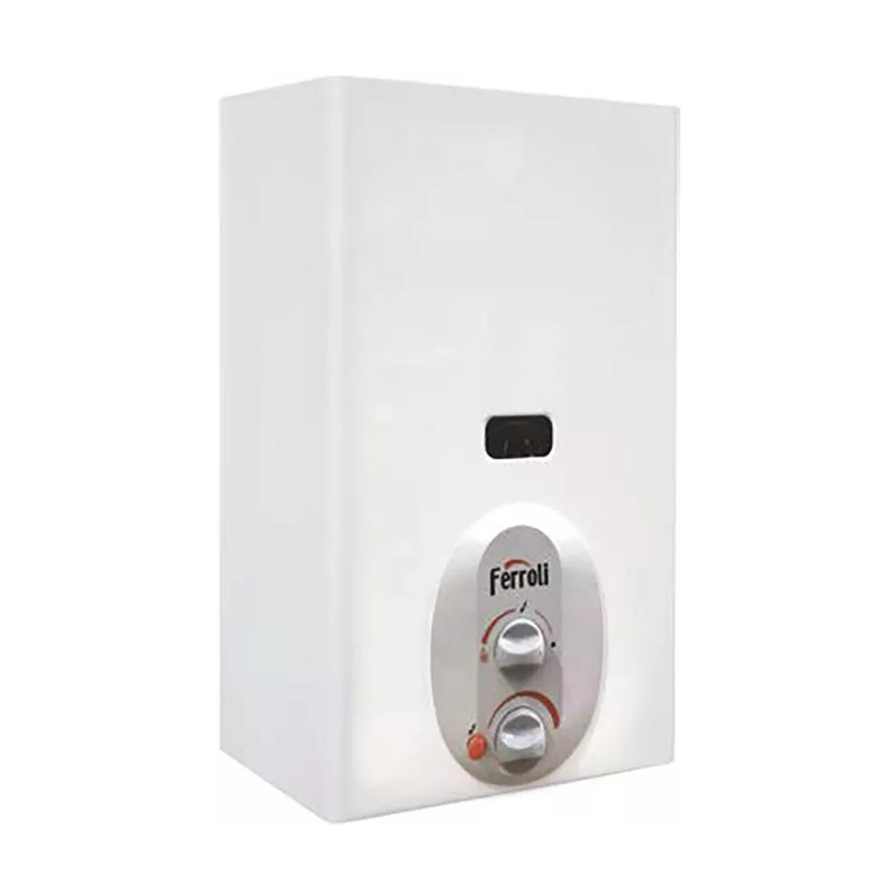 ferroli Ferroli Argos Natural Gas Water Heater 10 Liters White