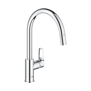 Grohe BauLoop Kitchen Mixer Chrome