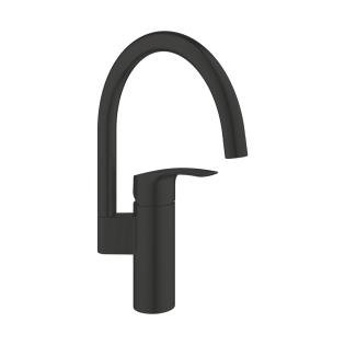 خلاط مطبخ جروهي يوروسمارت أسود مطفى