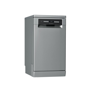 Ariston Free Standing Dishwasher 45 cm 10 Place Silver