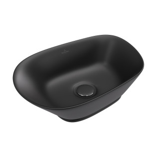 حوض فوق الرخامة  فيلروي اند بوخ صب واي  42.5 ×54.5 سم أسود مطفى