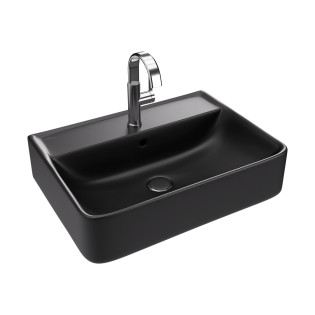 حوض فيلروي اند بوخ صب واي 46.5 ×65 سم أسود مطفى