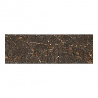 Gemma Wall Ceramic Brown Geometric Vision 150 X 50 cm