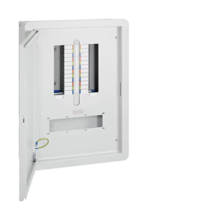 Hager Electrical Panel 36 Lines, MCCB 250 A With Bus-Bar