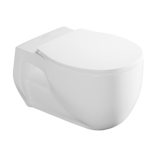 مرحاض معلق ريلميس بالدش فيلروي اند بوخ اونوفو أبيض