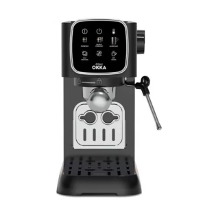 ماكينة إسبريسو أرزوم أوكا سولو نصف أوتوماتيك 1628 وات أسود × فضى