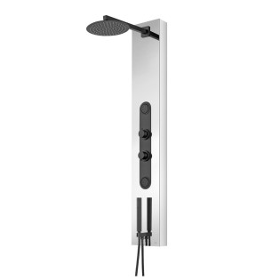 جرافيتي شاور بانل اسود لامع