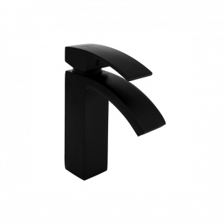 خلاط حوض سارديزاين اسكالا أسود مطفي