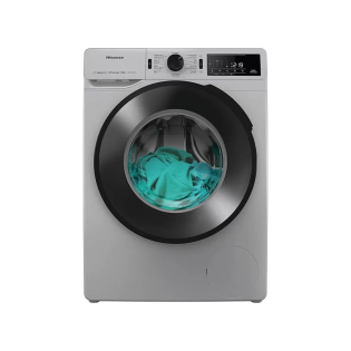 Hisense Washing Machine With Inverter Technology 10 kg silver