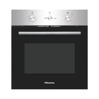 فرن غاز بلت ان هايسينس 60 سم - 73 لتر سيلفر