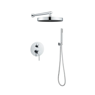 مجموعة دش دائرية جواد إيزى بوكس كروم