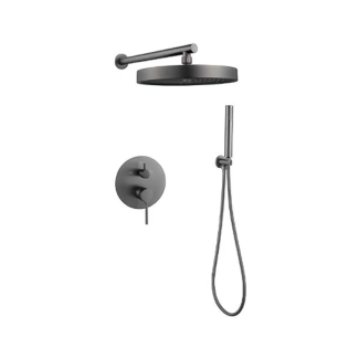 GAWAD Easy Box circular Shower Set Graphite