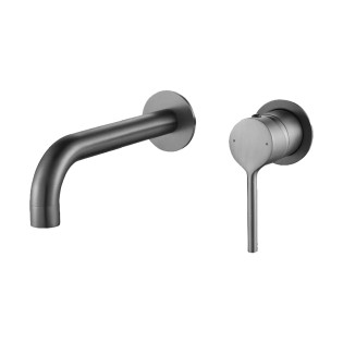 خلاط حوض حائطى جواد رولز رمادى