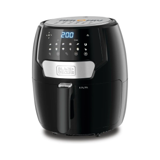 قلاية هوائية ديجيتال بلاك أند ديكر 4 لتر 1500 وات أسود