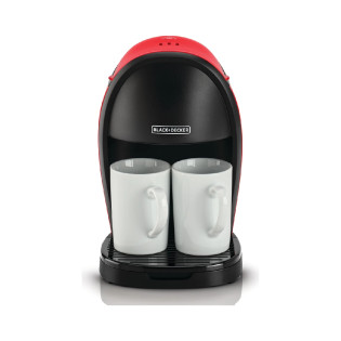 ماكينة قهوة بلاك اند ديكر 450 وات 250 ملى أسود × أحمر
