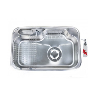 حوض مطبخ بيورتي استانلس تحت رخامة مستطيل 84*51 سم   بيورتى