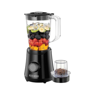 Black & Decker Blender 1.5L 500W Black