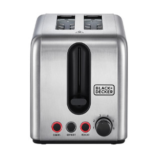 توستر ثنائي بلاك اند ديكر ستانلس ستيل 1050 وات 