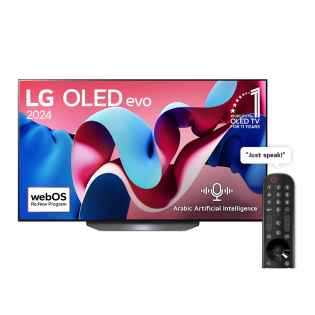 شاشة تلفزيون ال جى سمارت 55 بوصة برسيفر داخلى  LED 4K UHD  OLED55CS4VA
