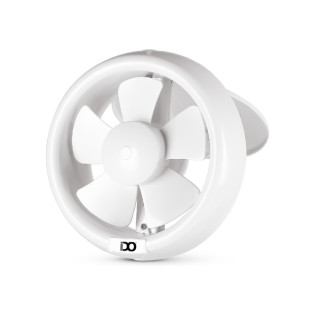 شفاط زجاجي أي دو 15 سم أبيض عاجي