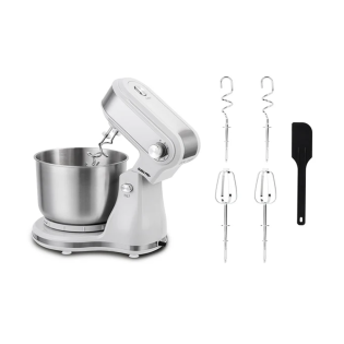 Swiss Pro Plus Stand Mixer Stainless 3.5 L - 300 W Grey