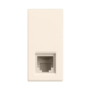 Bticino Solida RJ11 Socket Ivory