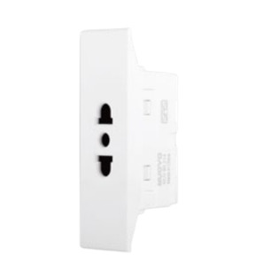 SAS Nuovo American Socket 16 Amp White