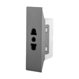 SAS Nuovo American Socket 16 Amp Gray