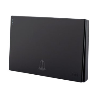 زر جرس ساس نوفو روكرعريض 1/1 120 مم اسود