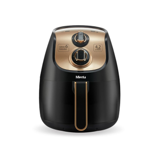 Mienta Supreme Air Fryer 4.2 Liter 1500 Watt Black