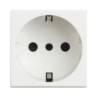 Bticino Solida German Standard Socket 16 Amp White