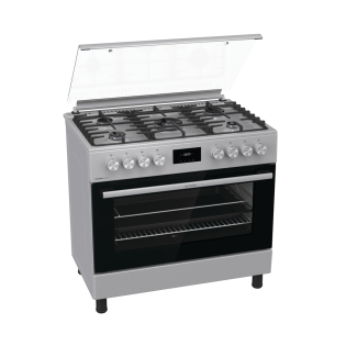 Gorenje Freestanding Gas Cooker with 5 Gas Burner Stainless Steel