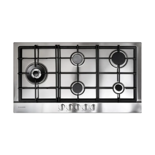 مسطح غاز بلت ان فولجر 5 شعلة 90 سم استانلس