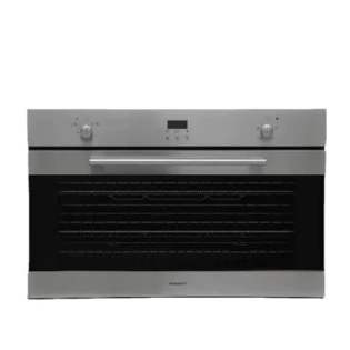 فرن غاز بلت ان فولجور بشواية 91 لتر 90 سم ستانلس ستيل