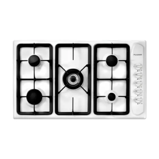 مسطح غاز بلت ان فولجر 5 شعلة 90 سم استانلس