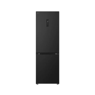 LG  Refrigerator With Bottom Freezer 344 Liters Black