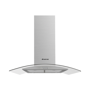 شفاط مطبخ هرمي تربولاين 90 سم فضى