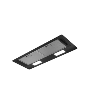 شفاط مطبخ بلت-ان اليكا 72 سم اسود